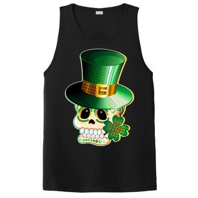 Leprechaun Sugar Irish Skull PosiCharge Competitor Tank