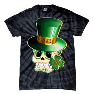 Leprechaun Sugar Irish Skull Tie-Dye T-Shirt