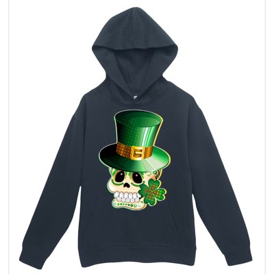 Leprechaun Sugar Irish Skull Urban Pullover Hoodie