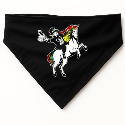 Leprechaun Unicorn St. Patrick's Day USA-Made Doggie Bandana