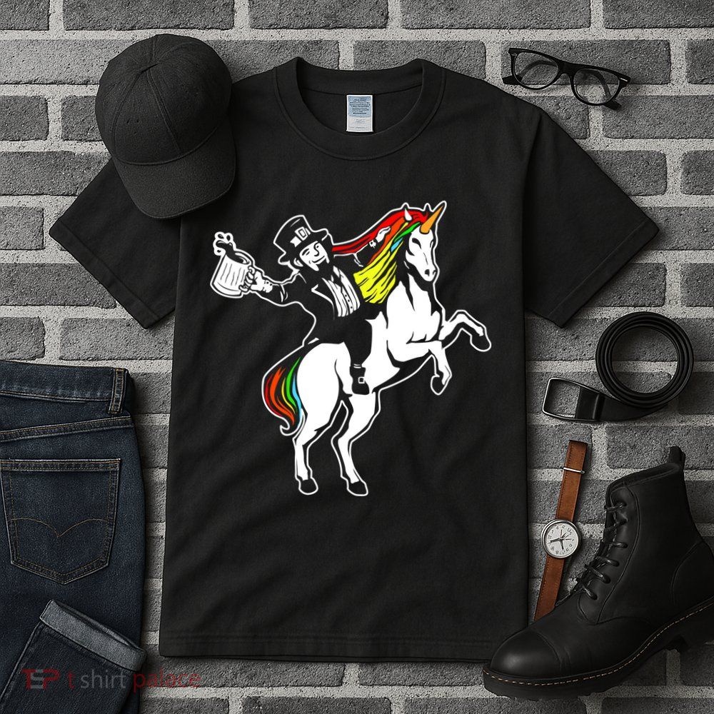 Leprechaun Unicorn St. Patrick's Day Tall T-Shirt