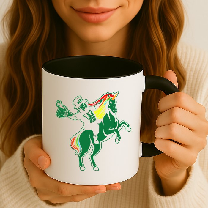 Leprechaun Unicorn St. Patrick's Day Mug