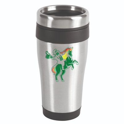 Leprechaun Unicorn St. Patrick's Day 16oz Travel Tumbler