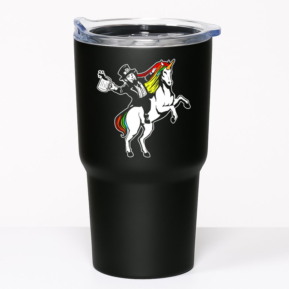 Leprechaun Unicorn St. Patrick's Day Tumbler