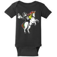 Leprechaun Unicorn St. Patrick's Day Baby Bodysuit