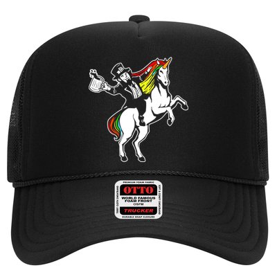 Leprechaun Unicorn St. Patrick's Day Trucker Hat