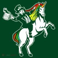 Leprechaun Unicorn St. Patrick's Day Apron
