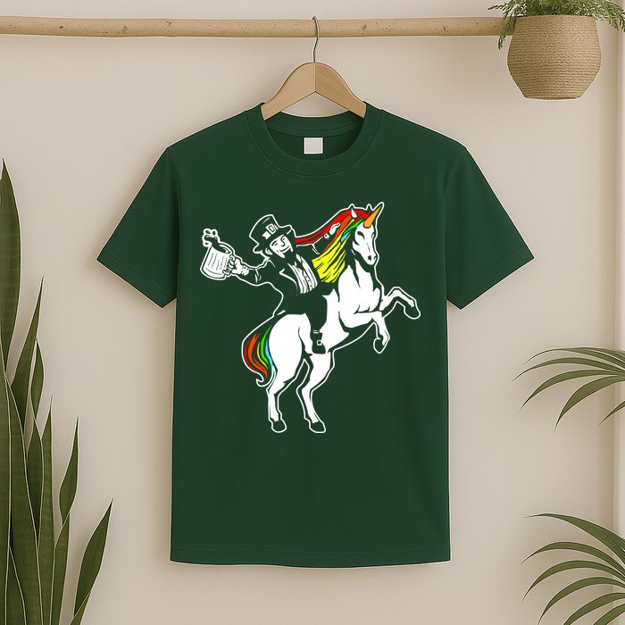 Leprechaun Unicorn St. Patrick's Day T-Shirt