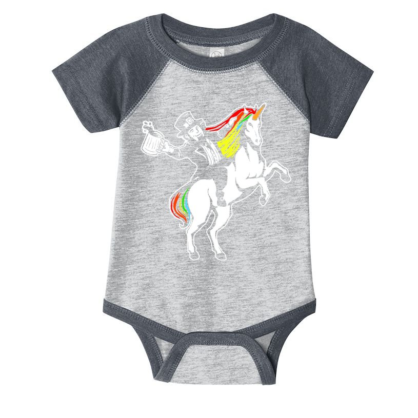 Leprechaun Unicorn St. Patrick's Day Infant Baby Jersey Bodysuit