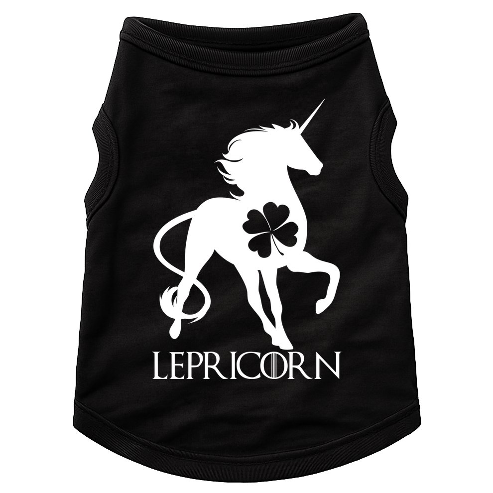 Lepricorn Leprechaun Unicorn St. Patrick's Day Doggie Tank