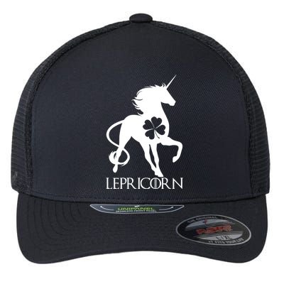 Lepricorn Leprechaun Unicorn St. Patrick's Day Flexfit Unipanel Trucker Cap