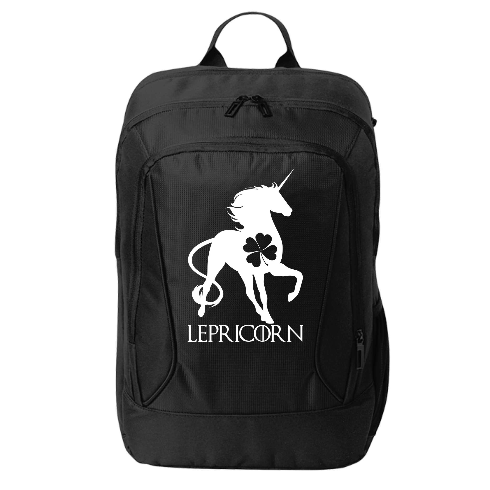 Lepricorn Leprechaun Unicorn St. Patrick's Day City Backpack