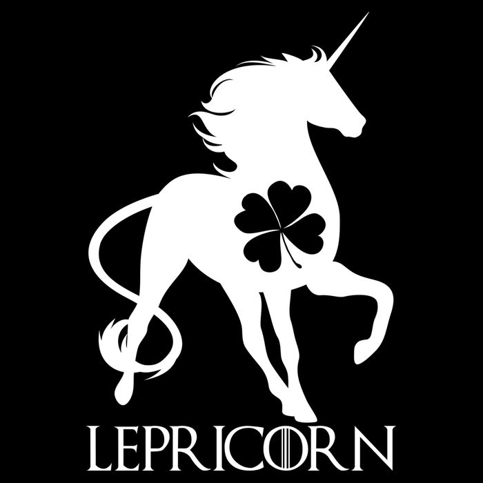 Lepricorn Leprechaun Unicorn St. Patrick's Day Drawstring Bag