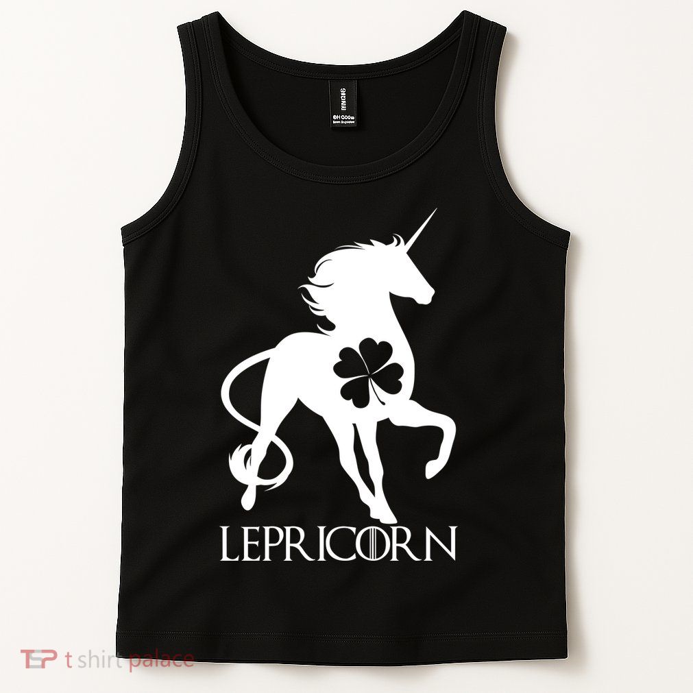 Lepricorn Leprechaun Unicorn St. Patrick's Day Tank Top