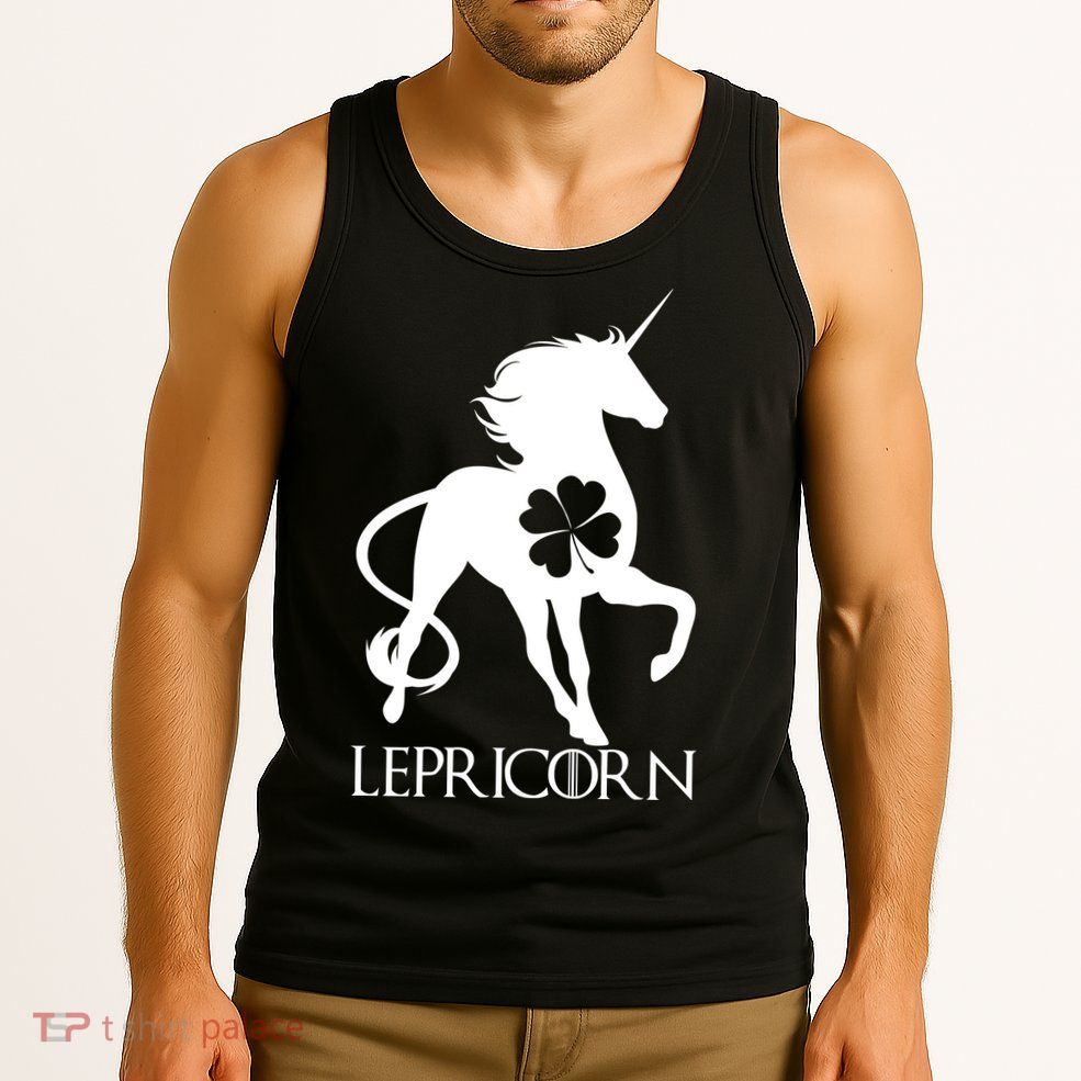 Lepricorn Leprechaun Unicorn St. Patrick's Day Tank Top
