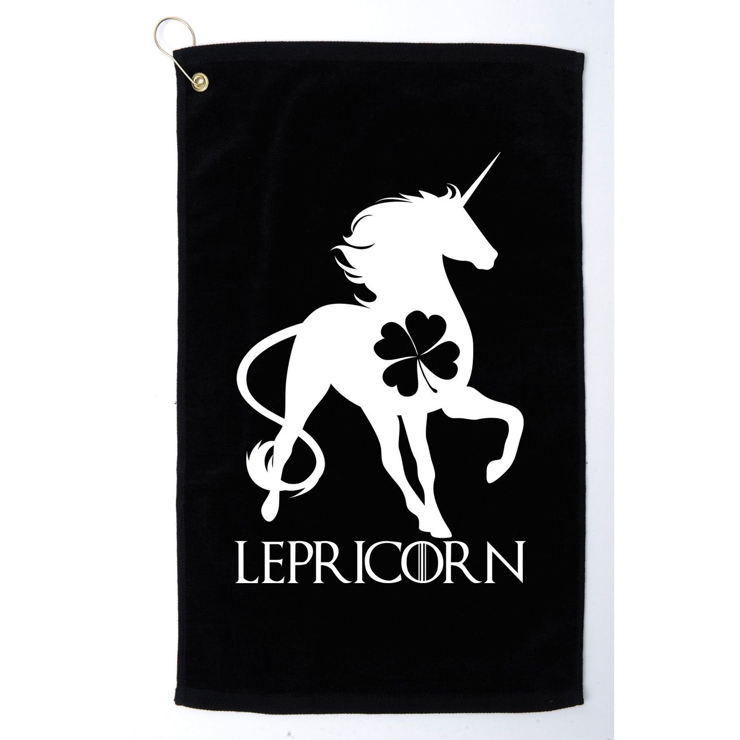 Lepricorn Leprechaun Unicorn St. Patrick's Day Golf Towel