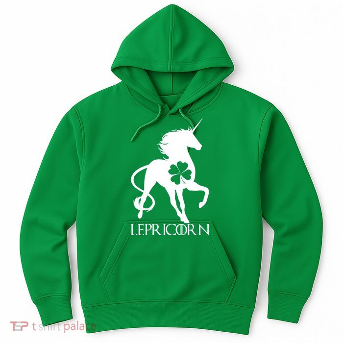 Lepricorn Leprechaun Unicorn St. Patrick's Day Hoodie