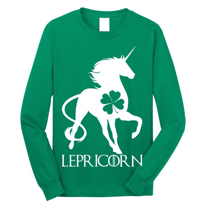 Lepricorn Leprechaun Unicorn St. Patrick's Day Long Sleeve Shirt