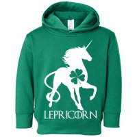 Lepricorn Leprechaun Unicorn St. Patrick's Day Toddler Hoodie