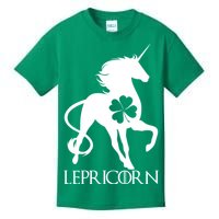 Lepricorn Leprechaun Unicorn St. Patrick's Day Kids T-Shirt