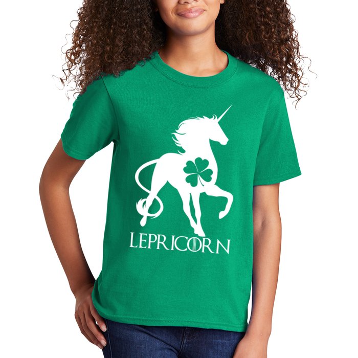 Lepricorn Leprechaun Unicorn St. Patrick's Day Kids T-Shirt