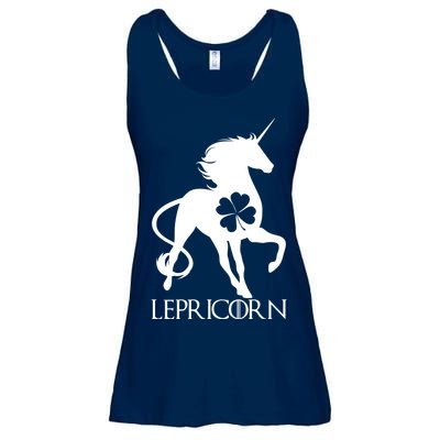 Lepricorn Leprechaun Unicorn St. Patrick's Day Ladies Essential Flowy Tank