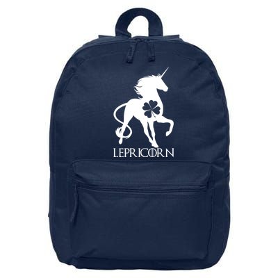 Lepricorn Leprechaun Unicorn St. Patrick's Day 16 in Basic Backpack