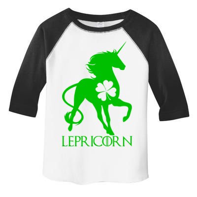 Lepricorn Leprechaun Unicorn St. Patrick's Day Toddler Fine Jersey T-Shirt