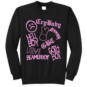 Lil Emo Rap Goth Peep Hip Hop Tattoo Sweatshirt