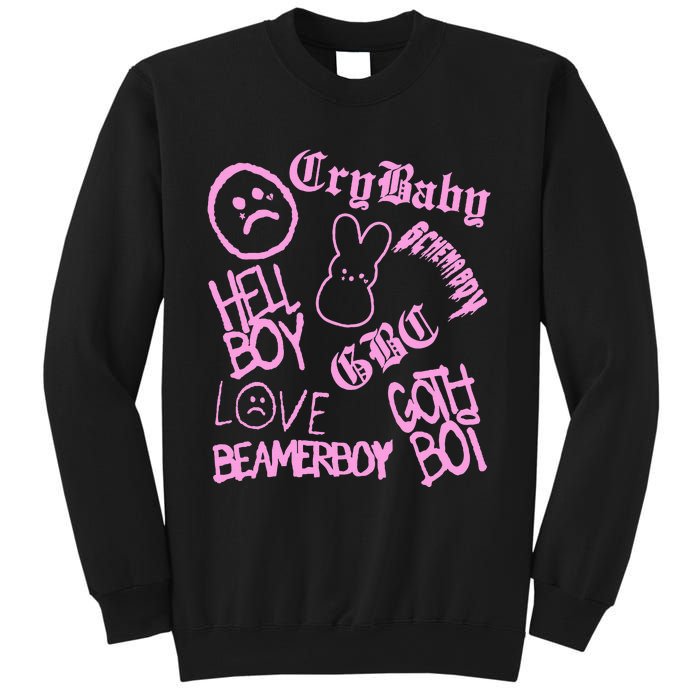 Lil Emo Rap Goth Peep Hip Hop Tattoo Sweatshirt