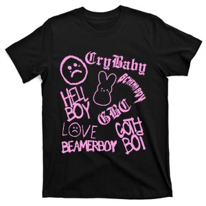 Lil Emo Rap Goth Peep Hip Hop Tattoo T-Shirt