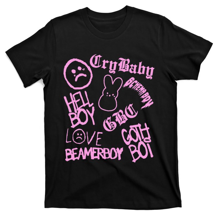 Lil Emo Rap Goth Peep Hip Hop Tattoo T-Shirt