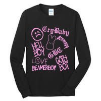 Lil Emo Rap Goth Peep Hip Hop Tattoo Tall Long Sleeve T-Shirt