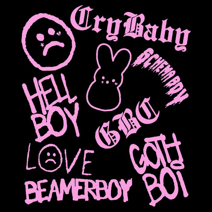 Lil Emo Rap Goth Peep Hip Hop Tattoo Toddler T-Shirt