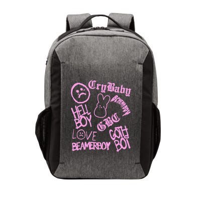 Lil Emo Rap Goth Peep Hip Hop Tattoo Vector Backpack