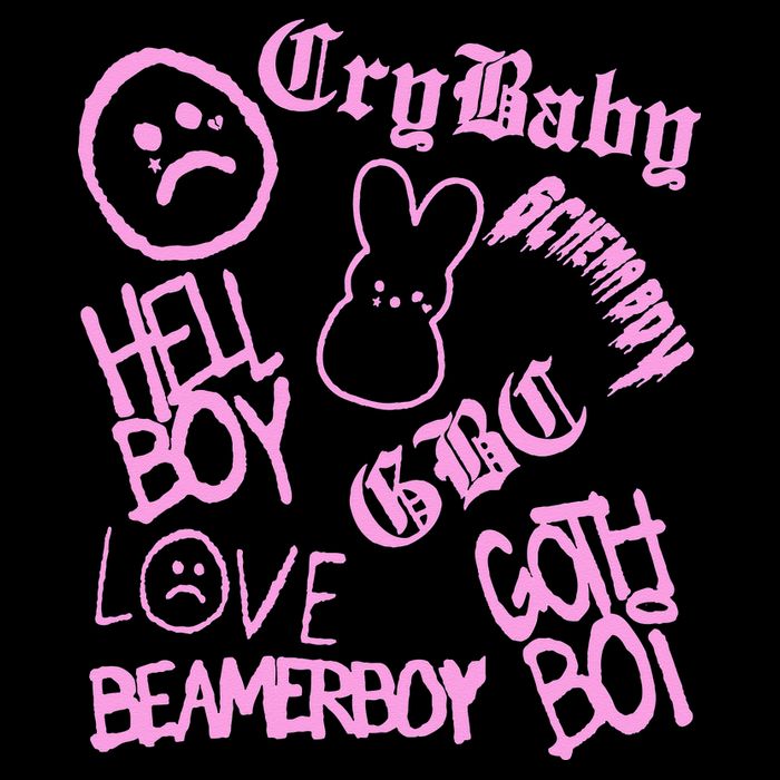 Lil Emo Rap Goth Peep Hip Hop Tattoo City Backpack