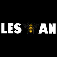 LES-Bee-an Cute Funny Lesbian Drawstring Bag