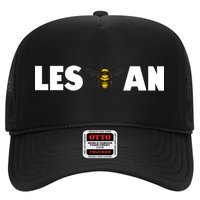 LES-Bee-an Cute Funny Lesbian Trucker Hat