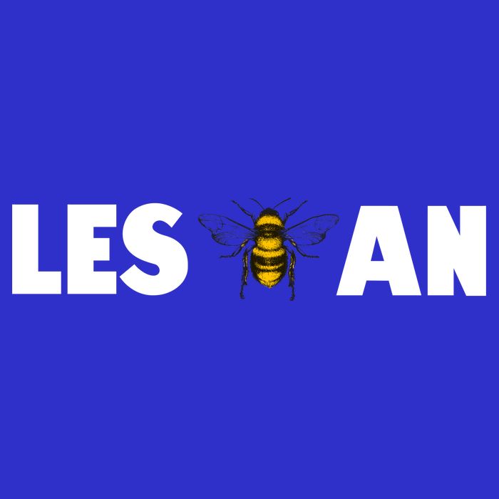 LES-Bee-an Cute Funny Lesbian Apron