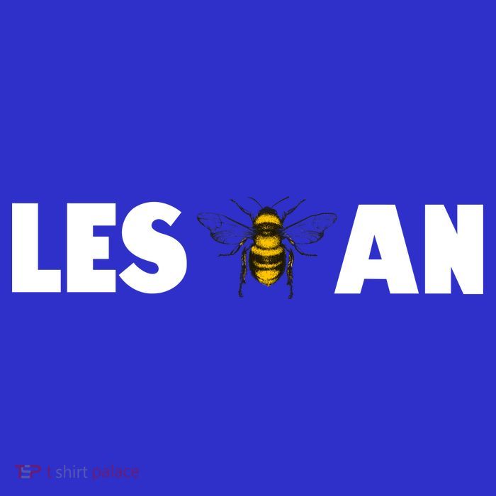 LES-Bee-an Cute Funny Lesbian Poster
