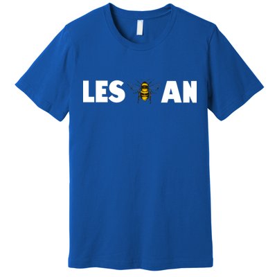 LES-Bee-an Cute Funny Lesbian Premium T-Shirt