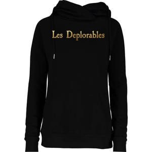 Les Deplorables USA Donald Trump 2016 Womens Funnel Neck Pullover Hood