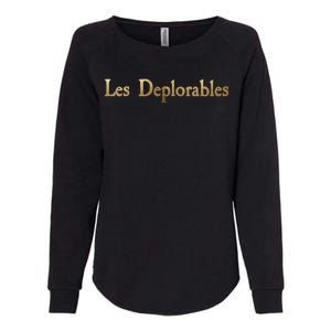 Les Deplorables USA Donald Trump 2016 Womens California Wash Sweatshirt