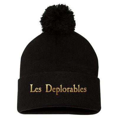 Les Deplorables USA Donald Trump 2016 Pom Pom 12in Knit Beanie