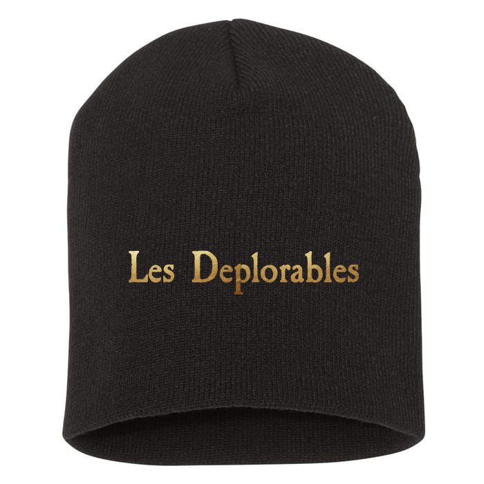 Les Deplorables USA Donald Trump 2016 Short Acrylic Beanie