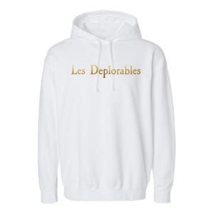 Les Deplorables USA Donald Trump 2016 Garment-Dyed Fleece Hoodie