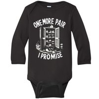 Limited Edition Sneakers Designer Shoe Collector Baby Long Sleeve Bodysuit