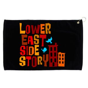 Lower East Side Story City Meaningful Gift Grommeted Golf Towel