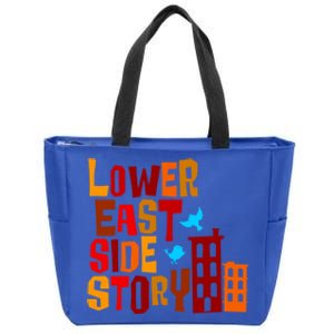 Lower East Side Story City Meaningful Gift Zip Tote Bag