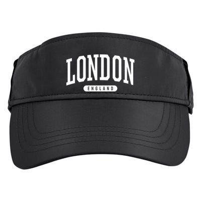 London England Souvenirs & Gifts College Style London England Souvenir Gift Adult Drive Performance Visor